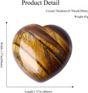 Labradorite Palm Stone, Gemstones Irregular Polished Worry Stone 1.5" To 2.7" (38-68Mm), Blue, Green, Yellow, Red, Orange, White, Brown, Black Labradorite