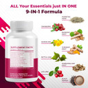 Kidney Cleanse Detox Cranberry Dandelion - Supports Kidney Function, Promotes Detoxification- Made And Tested In The Usa