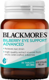Blackmores Bilberry Eye Support 30 Tablets