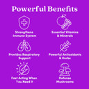 Further Food Ultimate Immune Support Vitamin C, D, E And Zinc + Natural Immunity Booster Multivitamin Herbal Supplement Elderberry & Echinacea, Daily Immune Defense & Antioxidant Support
