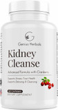 Kidney Cleanse Advanced Formula With Cranberry Extract, Kidney, Urinary Tract & Bladder Detox And Cleanse - 60 Capsules
