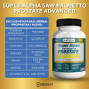 Super Alpha Saw Palmetto Prostate Advanced - Prostate Health Supplement For Men - Supports Urinary Tract Health, Reduces Urgency, And Improves Bladder Emptying (60, Men)