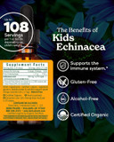Herb Pharm Kids Certified-Organic Alcohol-Free Echinacea Glycerite Liquid Extract, 1 Ounce