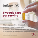 Inflam-95 - Ginger Root Extract 2,000 Mg, Curcumin Root Extract, Boswellia Serrata Extract, Nettle Leaf Extract, Bioperine - Support Healthy Inflammatory Response