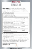 Inflam-95 - Ginger Root Extract 2,000 Mg, Curcumin Root Extract, Boswellia Serrata Extract, Nettle Leaf Extract, Bioperine - Support Healthy Inflammatory Response