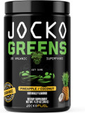 Jocko Fuel Daily Greens Powder - Premium Organic Greens Superfood Powder For Gut Health, Digestion, Bloating, Immune Support With Spirulina, Chlorella, Digestive Enzymes, & Probiotics - 30 Servings Jocko Fuel Daily Greens Powder - Premium Organic Greens Superfood Powder For Gut Health, Digestion, Bloating, Immune Support With Spirulina, Chlorella, Digestive Enzymes, & Probiotics - 30 Servings
