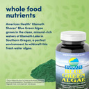 American Health Klamath Shores Blue Green Algae Capsules - Fresh Water Phytonutrient-Rich Algae Superfood Supplement - Pesticide-Free - 120 Total Servings