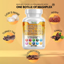 Lions Mane 3000Mg 20In1 Mushroom Supplement With Turkey Tail 2000Mg Reishi 1000Mg Cordyceps Chaga 1000Mg Maitake Meshima Poria Cocos Shiitake Oyster Porcini Enoki 60 Count