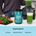 Ancient Nutrition Super Greens Powder, Organic Superfood Powder With Probiotics Made With Spirulina, Chlorella, Matcha, And Digestive Enzymes, 25 Servings, 7.05Oz