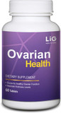 Lig Ovarian Health - Natural Supplement (60 Tablets) - Shrink Ovarian Cysts - Balance Hormone Levels - Maintain Ovarian Health - Honeysuckle Flower