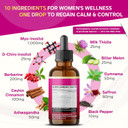 Liposomal Myo & D-Chiro Inositol, Berberine, Cinnamon Liquid Drops  1565Mg Per Serving, Ultra Potent, Raspberry Taste, Usa Made & Lab Tested  2 Fl Oz (60Ml) Liposomal Myo & D-Chiro Inositol, Berberine, Cinnamon Liquid Drops  1565Mg Per Serving, Ultra Potent, Raspberry Taste, Usa Made & Lab Tested  2 Fl Oz (60Ml)