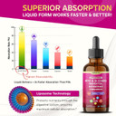 Liposomal Myo & D-Chiro Inositol, Berberine, Cinnamon Liquid Drops  1565Mg Per Serving, Ultra Potent, Raspberry Taste, Usa Made & Lab Tested  2 Fl Oz (60Ml) Liposomal Myo & D-Chiro Inositol, Berberine, Cinnamon Liquid Drops  1565Mg Per Serving, Ultra Potent, Raspberry Taste, Usa Made & Lab Tested  2 Fl Oz (60Ml)