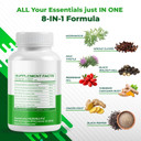 Wormwood Whole Cloves Milk Thistle With Other Herbs - Support Digestive Health, Liver Wellness - Made And Tested In The Usa