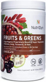 Nutridyn Fruits And Greens Super Vegetox Proprietary Blend Of Super Vegetables, Chlorella, Kelp, Turmeric & Kale, Certified Organic 306.4 Grams