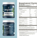 Organifi Green Juice - Organic Superfood Powder - 90-Day Supply - Organic Vegan Greens - Helps Decrease Cortisol - Provides Better Response To Stress - Supports Weight Control - Total Body Wellness