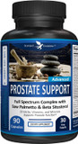 Potent Garden Prostate Support 33 Herbs Including Beta Sitosterol, Pygeum And Saw Palmetto For Men Prostate Health Supplements For Men, 90 Caps