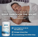 Advanced Prostate Health Supplement For Men, 10 Natural Ingredients, Saw Palmetto, Beta Sitosterol, Reduce Bathroom Trips & Urgency - 2 Month Supply
