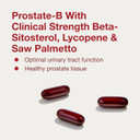 Protocol For Life Balance Prostate-B Clinical Strength - Prostate Health Supplement For Men - With Beta Sitosterol, Lycopene & Saw Palmetto - Halal & Dairy Free - 90 Softgels