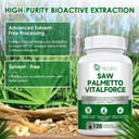 Saw Palmetto Prostate Health Supplement For Men- 2 Month Supply - All Natural Formula With Ashwagandha, Pumpkin Seed, Stinging Nettle For Prostate, Dht Blocker, Urinary Wellness And Hormone Balance