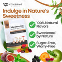 Sugar-Free Ashwagandha & Mushroom Gummies Supplement | 10 Functional Mushrooms Per Serving | Immune Support, Focus, Energy | Vegan, Keto, Low Carb, Allulose Sweetener | 80 Gummies, Natural Flavors