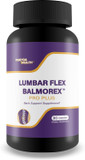 Lumbar Flex Balmorex Pro Plus Back Supplement - Our Best Back Pills - Natural Back Support Supplement - Lower Back Stiffness - Lower Back Ache Back Pills Back Aches