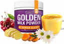 3.2 Ounce Organic Golden Milk Turmeric Powder  Immune Support Superfood Blend With Ginger, Black Pepper, Curcumin, Cinnamon, Cardamom, Vitamins C, D, B6, B12, And Zinc