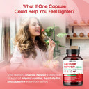 Vital Herbal Liposomal Cayenne Pepper With Hawthorn Berry & Ceylon Cinnamon  Supports Digestion & Immune Health  150 Capsules  Made In The Usa