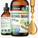 Bio Krauter Dong Quai Tincture - Angelica Root Liquid Extract - WomenS Health Support - Alcohol And Sugar Free Angelica Tincture - Vegan Dong Quai Drops 2 Fl.Oz