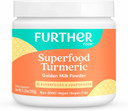 Further Food Best Turmeric Golden Milk Organic Turmeric Powder, Cinnamon, Ginger & Black Pepper Maximum Absorption Joint Health, Gut Health, Sugar-Free, Vegan, Keto (6.35 Oz) Further Food Best Turmeric Golden Milk Organic Turmeric Powder, Cinnamon, Ginger & Black Pepper Maximum Absorption Joint Health, Gut Health, Sugar-Free, Vegan, Keto (6.35 Oz)