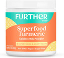 Further Food Best Turmeric Golden Milk Organic Turmeric Powder, Cinnamon, Ginger & Black Pepper Maximum Absorption Joint Health, Gut Health, Sugar-Free, Vegan, Keto (6.35 Oz) Further Food Best Turmeric Golden Milk Organic Turmeric Powder, Cinnamon, Ginger & Black Pepper Maximum Absorption Joint Health, Gut Health, Sugar-Free, Vegan, Keto (6.35 Oz)