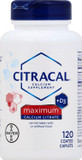 Citracal Max Size 120Ct Citracal Calcium Citrate With Vitamin D Maximum Coated Caplets 120 Count Citracal Max Size 120Ct Citracal Calcium Citrate With Vitamin D Maximum Coated Caplets 120 Count