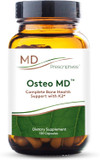 Osteo Md Bone Health Supplement - Complete Support For Strength & Mass, With Natural Vitamin D3 & K2, Calcium, & Zinc - 60 Capsules