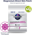 Maximize Hq Magnesium Patches - 8 Hour Time-Release - Gluten Free