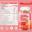 Sugar Free Calcium Magnesium Zinc Supplement Gummies With Vitamin D3 & B12 For Women And Men High Absorption Calcium Magnesium Supplement For Immune Support (120 Counts) Sugar Free Calcium Magnesium Zinc Supplement Gummies With Vitamin D3 & B12 For Women And Men High Absorption Calcium Magnesium Supplement For Immune Support (120 Counts)