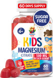 Sugar-Free Magnesium Gummies For Kids & Teens - 500Mg Calm Magnesium Citrate Gummies - Kids Magnesium Gummies - Chewable Magnesium Gummy Supplement - 60 Gummies Sugar-Free Magnesium Gummies For Kids & Teens - 500Mg Calm Magnesium Citrate Gummies - Kids Magnesium Gummies - Chewable Magnesium Gummy Supplement - 60 Gummies