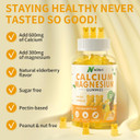 Calcium Magnesium Zinc Gummies With Vitamin D3, Ashwagandha Supplement - High Potency Enhanced Absorption - Pineapple Flavor-90 Count