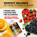 Calcium Magnesium Zinc Supplement Gummies For Kids Toddler & Adults - Enhanced Absorption With Vitamin D3 & K2 - Sugar Free Gluten Free Cal Mag Zinc Vegan Chewable Complex Calcium Gummies