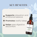 Lemon Balm Tincture  Alcohol-Free Herbal Supplement For Relaxation, Calm & Digestive Support  Vegan, Glycerin-Based Extract  3.4 Fl Oz (100 Ml)