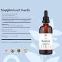 Rosemary Tincture  Alcohol-Free Herbal Extract For Focus, Circulation & Digestive Support  Vegan, Non-Gmo, Glycerin-Based Supplement  1.7 Fl Oz (50 Ml)