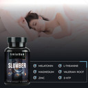 Leviathan Slumber | Sleep Aid Gaba Supplements For Deep And Calm Sleep With Melatonin, Magnesium, L-Theanine, 5-Htp, Zinc, Magnolia, Valerian Root For Sleep Sleeping Pills For Adults Men And Women
