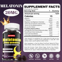 Melatonin Gummies 20Mg For Women Men: Sugar Free Chewable Supplement With Zinc L-Theanine Ashwagandha Magnesium Lemon Balm And Chamomile - Maximum Strength For Adults Natural Berry Flavor(120Count)