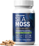 Irish Sea Moss 6000Mg - 2000Mg Black Seed Oil Ashwagandha Burdock Root Ginger Capsules - Advanced Seamoss Vitamin Multi Mineral Complex Supplement Pills For Men Women