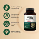 Naturebell Tmg Supplements 1,500Mg, 240 Capsules | Max Strength Betaine Anhydrous Trimethylglycine  Supports Healthy Homocysteine Balance, Heart & Liver Health  Non-Gmo, Gluten Free