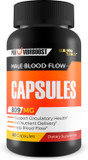 Pro Vibrboost - Our Best Male Blood Flow Capsules - Help Improve Circulation & Circulatory Health - Head To Foot Circulation Support For Poor Circulation - Arm & Leg Circulation - Aid Blood Flow Care