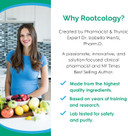 Rootcology By Dr. Izabella Wentz | Microphage | Four-Phage Bacteriophage Formulation + Seven Strains Of Probiotics To Promote Healthy Gastrointestinal And Immune Function | 60 Vegetarian Capsules