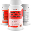Sebi Blood Circulation Supplement With Iron & Magnesium - Our Best Blood Circulation Supplements For Women &Men - Advanced Blood Flow Care Natural Blood Flow Blood Builder Inspired By Dr Sebi Products