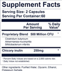 Glp-1 Supplement, Glp-Activate With Cfu Multi-Strain Probiotics + Prebiotics, Multi-Strain Probiotics For Glp-1 Production, Gut, Digestive, Immune & Overall Health, 120 Pcs