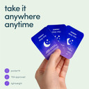 Zenergy Sleep Oral Strips - Chamomile Lavender Flavor | 5Mg Melatonin + 20Mg L-Theanine + 100% Vitamin B6 + Botanicals | 0 Sugar, 0 Calories, 0 Gluten, Vegan, Instant Action | 1 Tin = 30 Strips