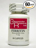 Ecological Formulas - Ferritin 5 Mg 60 Caps