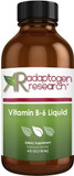 Vitamin B6 Liquid 50Mg With Magnesium + Zinc | Adaptogen Research | 24 Servings / 4 Fluidoz